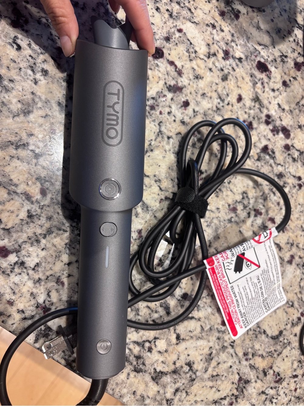TYMO Automatic Rotating Curling Iron, TYMO CURLPRO Beach Waves Hair Curler